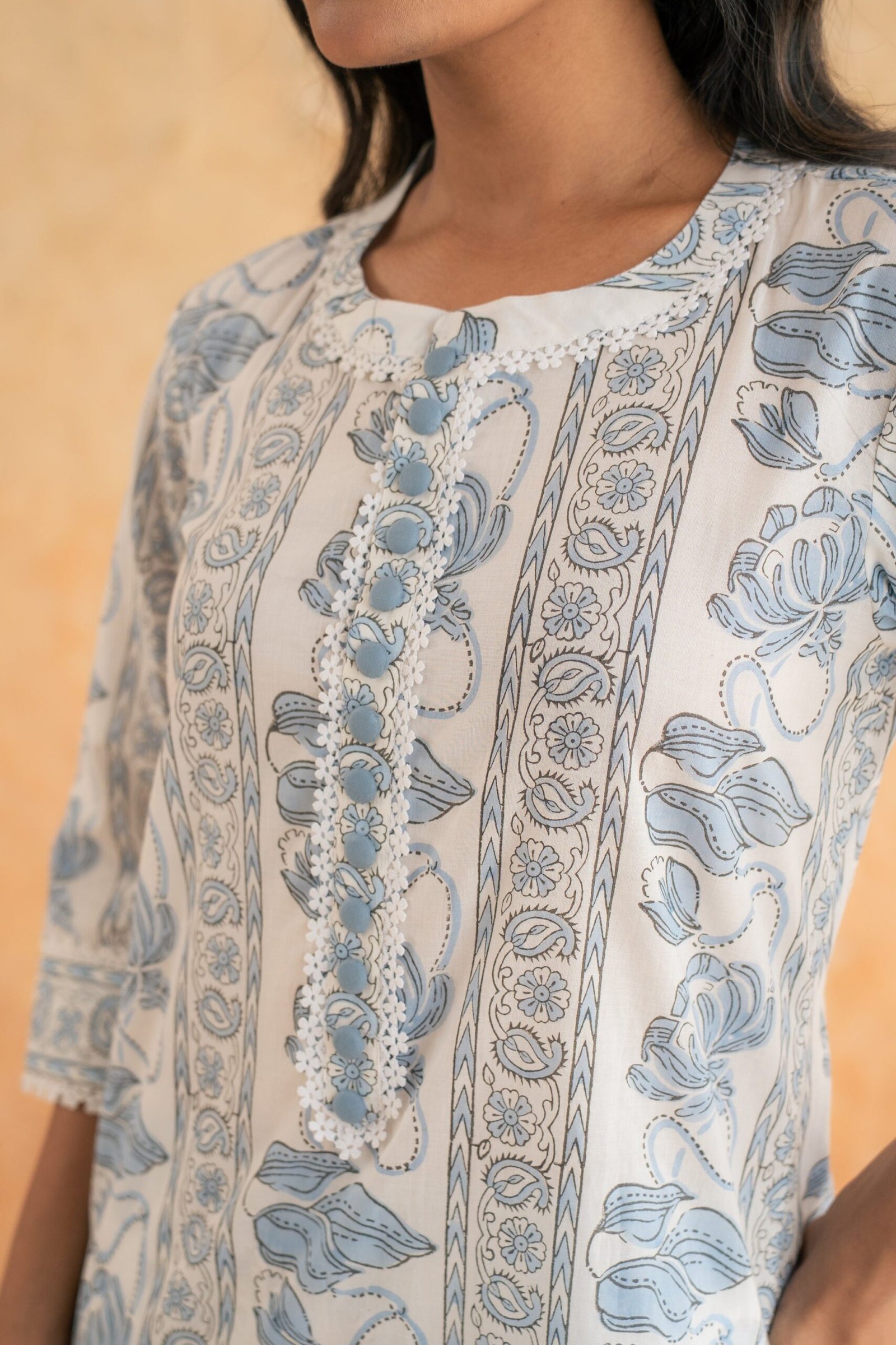 BLOCK PRINT CO-ORD SET - Image 4
