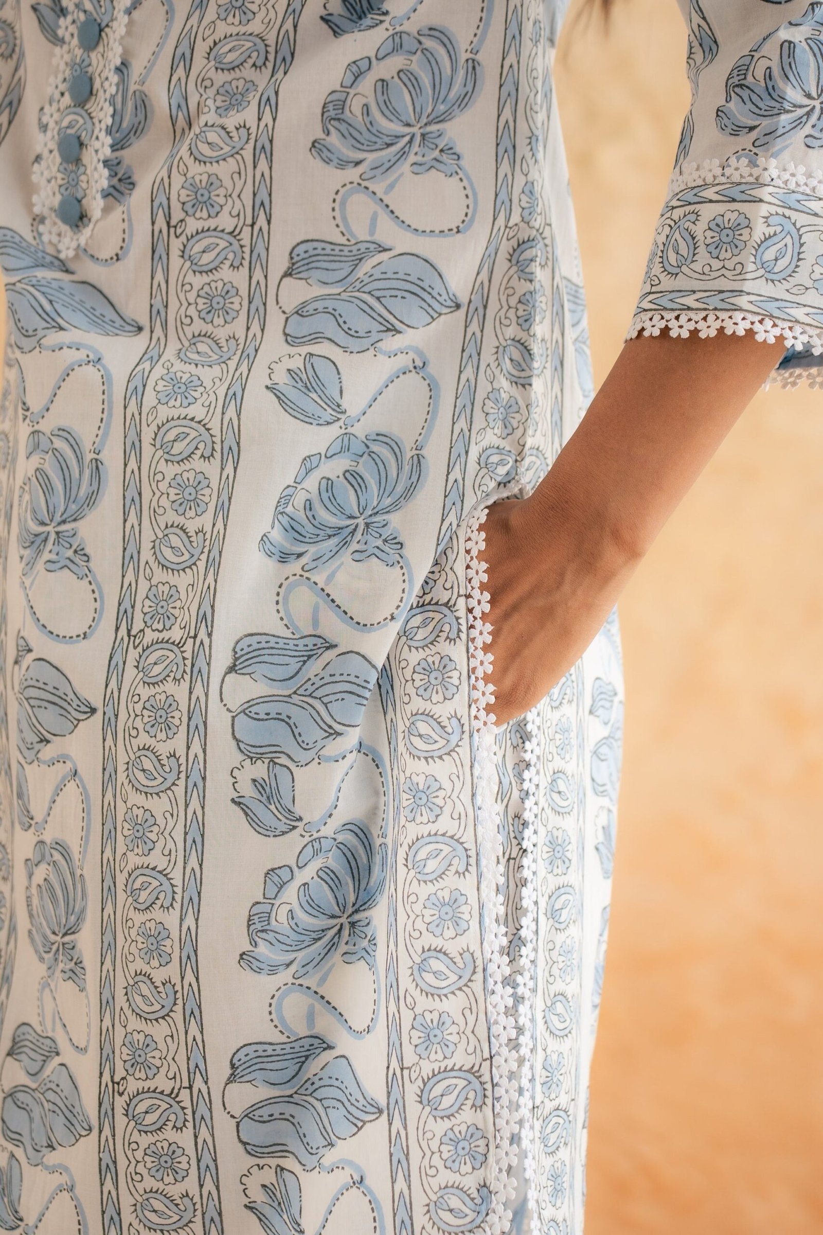 BLOCK PRINT CO-ORD SET - Image 5
